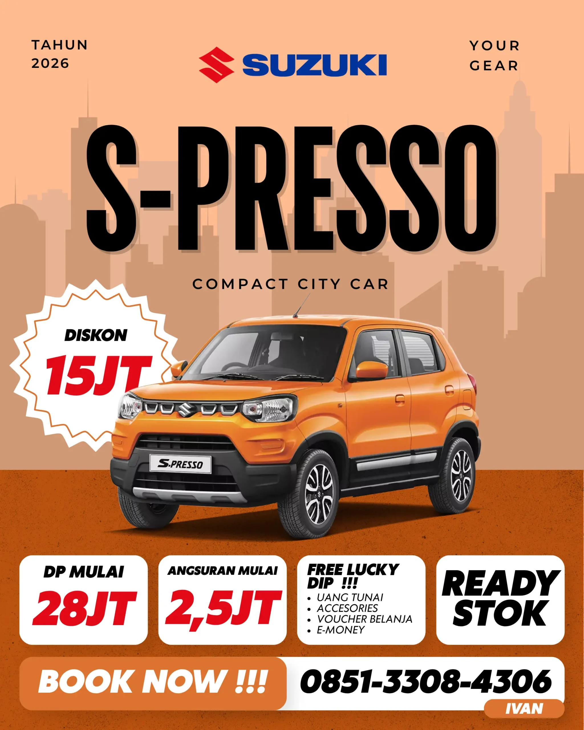 Suzuki S-Presso nik 2026